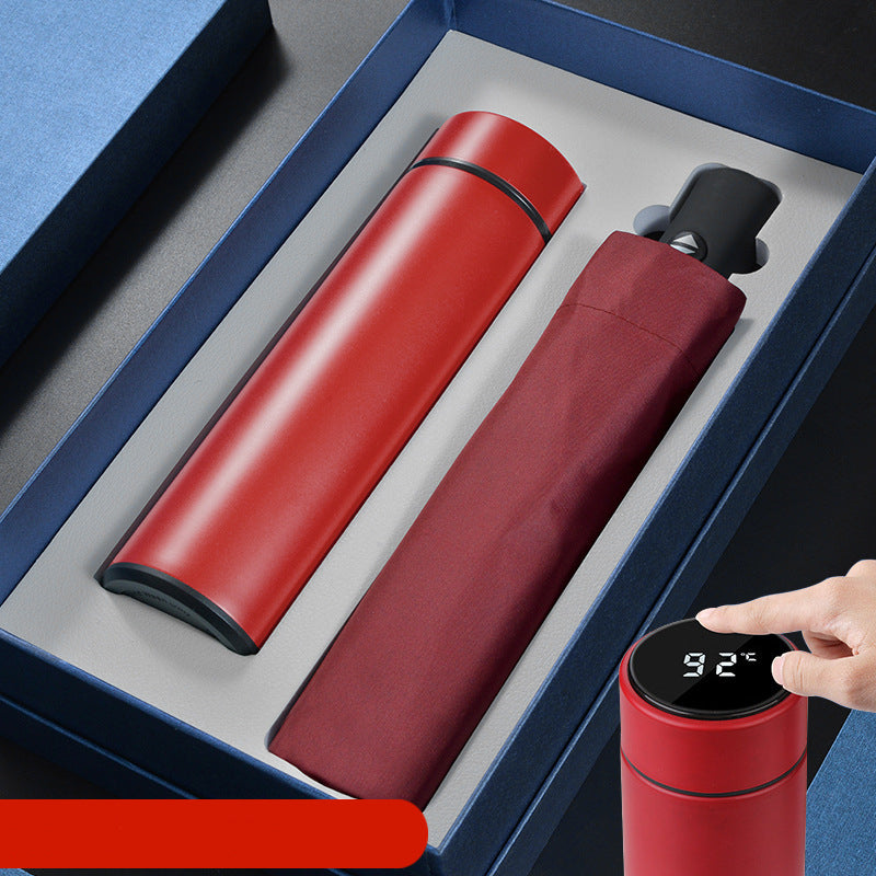 Thermos umbrella set business gift