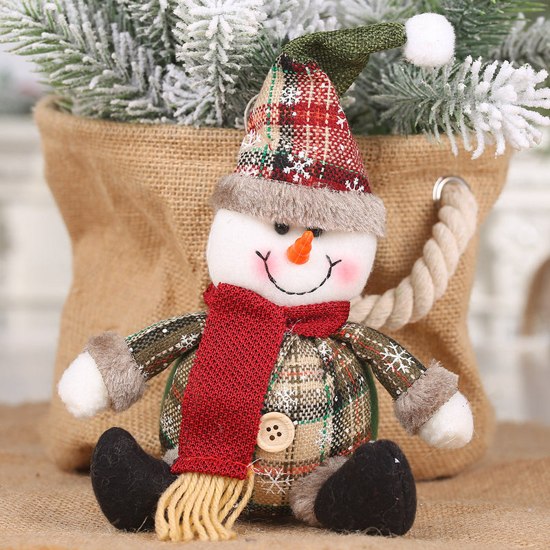 Christmas Elk Santa Claus Snowman Christmas Decorations