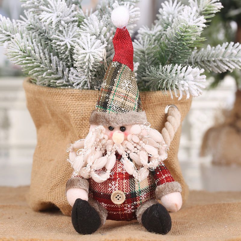 Christmas Elk Santa Claus Snowman Christmas Decorations