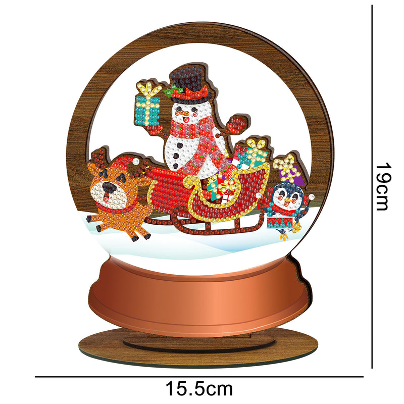 Cartoon DIY Creative Christmas Diamond Painting Ornaments