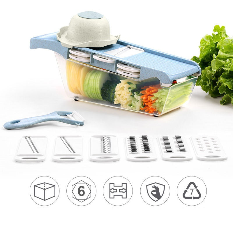 Multi-functional stainless steel grater
