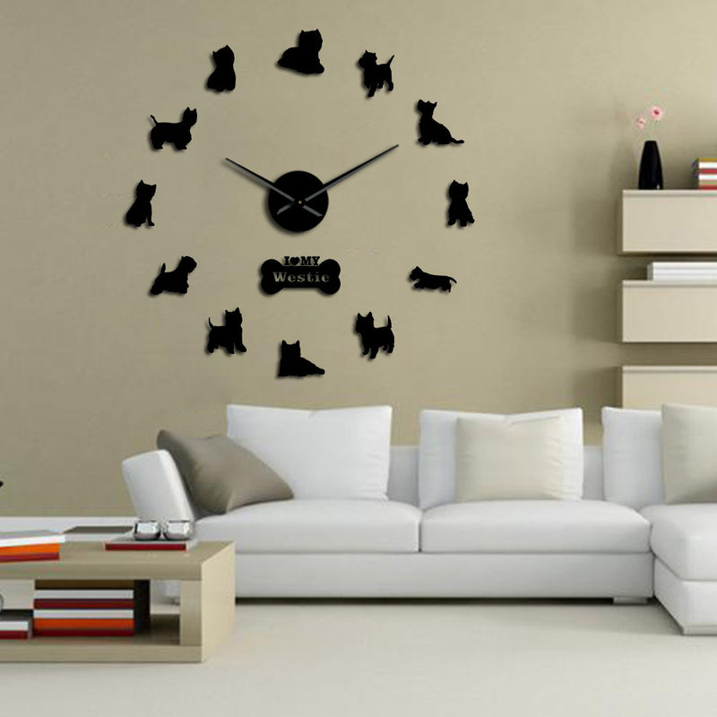 Creative DIY home decoration wall clock