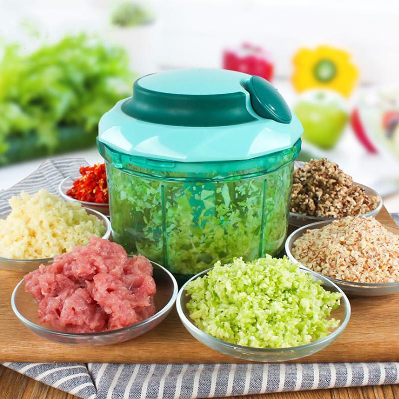 Multifunction Plastic Vegetable Chopper  Garlic Cutter