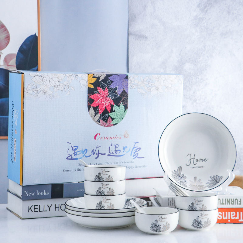 High-End Ceramic Tableware Set High-End Ceramic Tableware Set