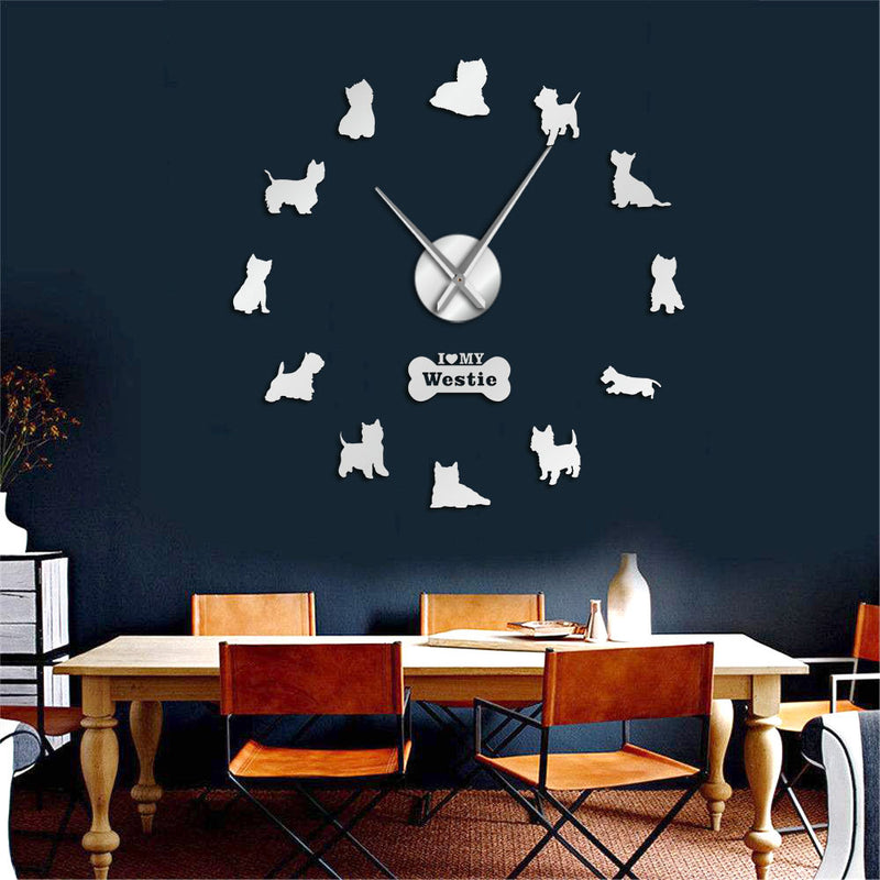 Creative DIY home decoration wall clock