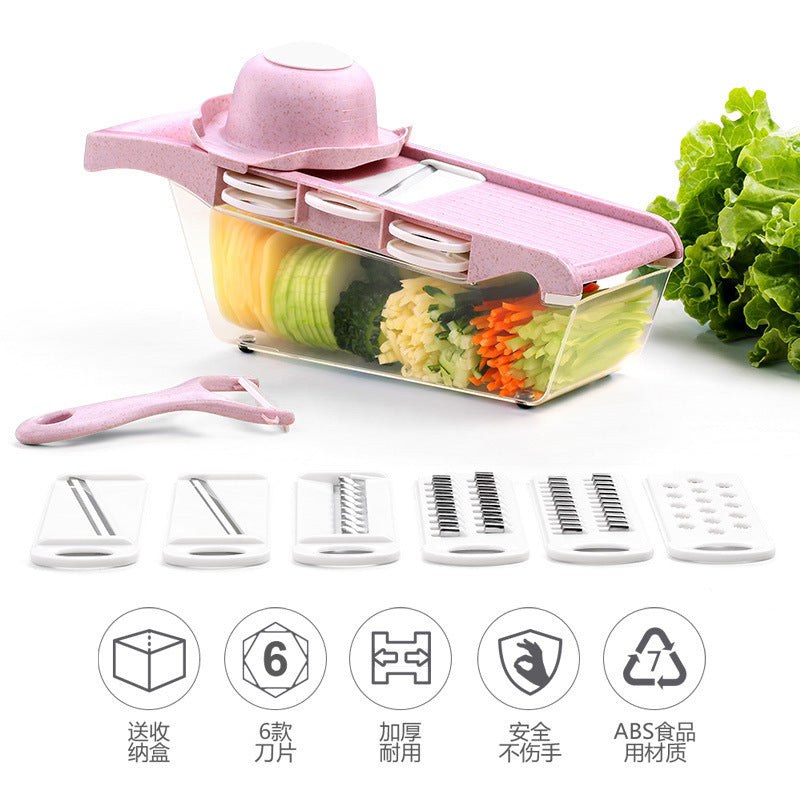 Multi-functional stainless steel grater