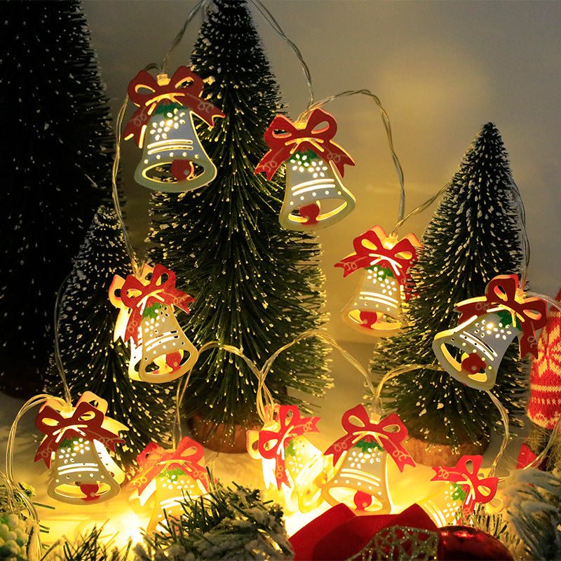 2023 Christmas LED Light String Santa Claus Elk Snowman Xmas Ornament String Light Christmas Decorations 2023 New Year Navidad Gift - Axooms