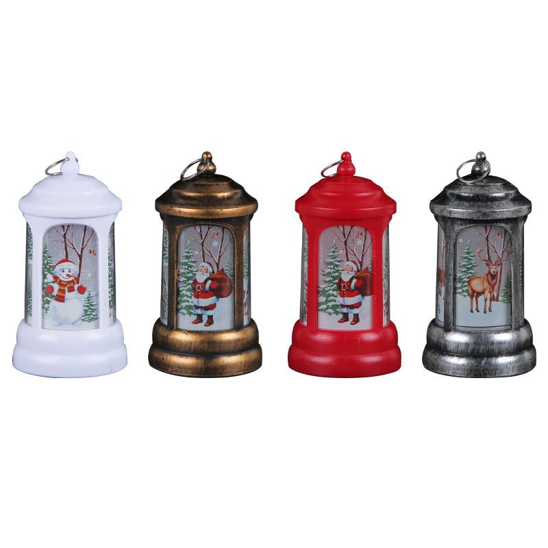 2023 Hong Kong Love New Christmas Wind Lamp Santa Night Light Portable Small Oil Lamp Christmas Decorations Gifts - Axooms