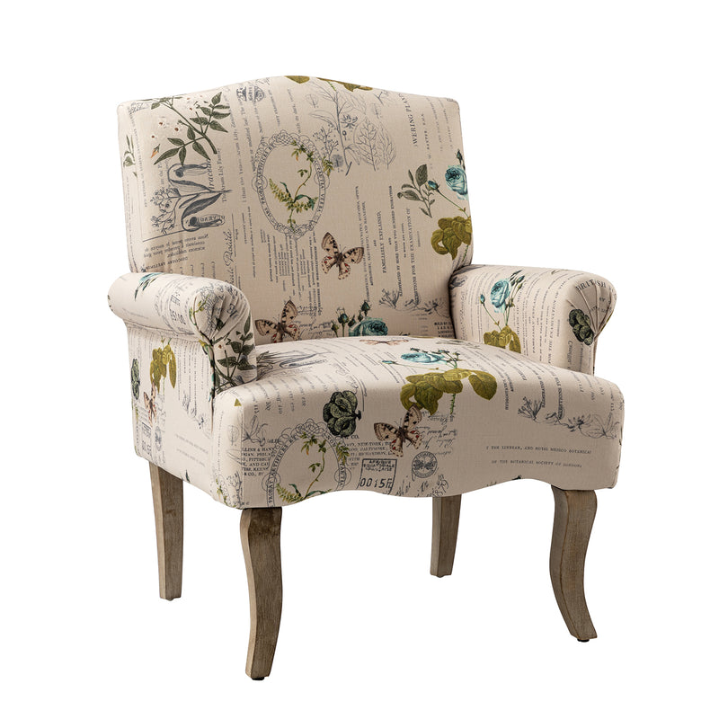 Auguste Armchair-FLORAL