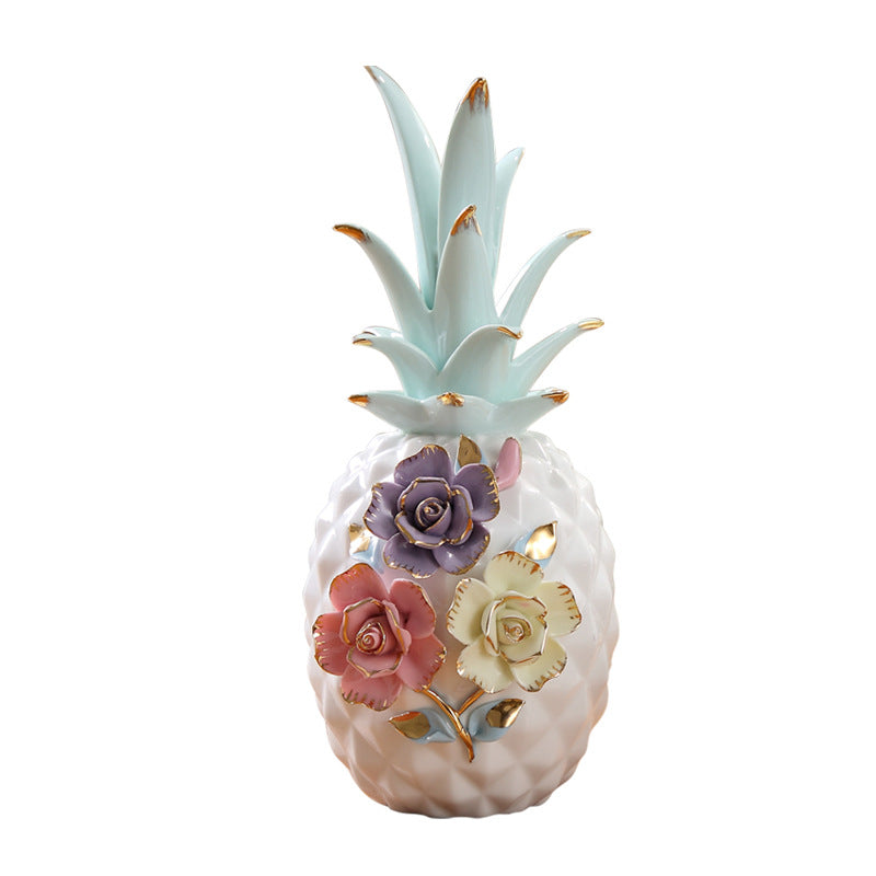 Ceramic pineapple ornament