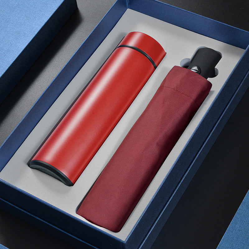 Thermos umbrella set business gift