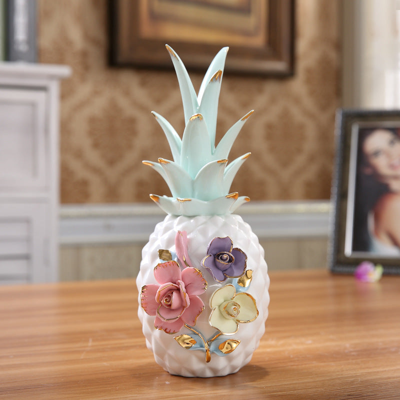 Ceramic pineapple ornament