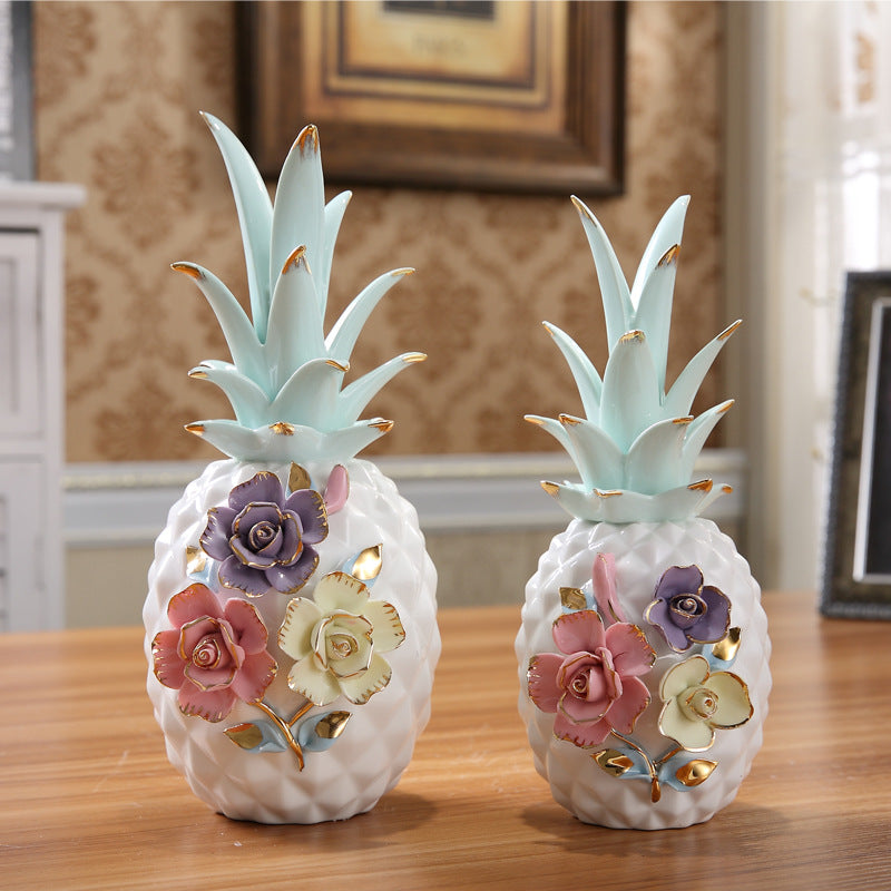 Ceramic pineapple ornament