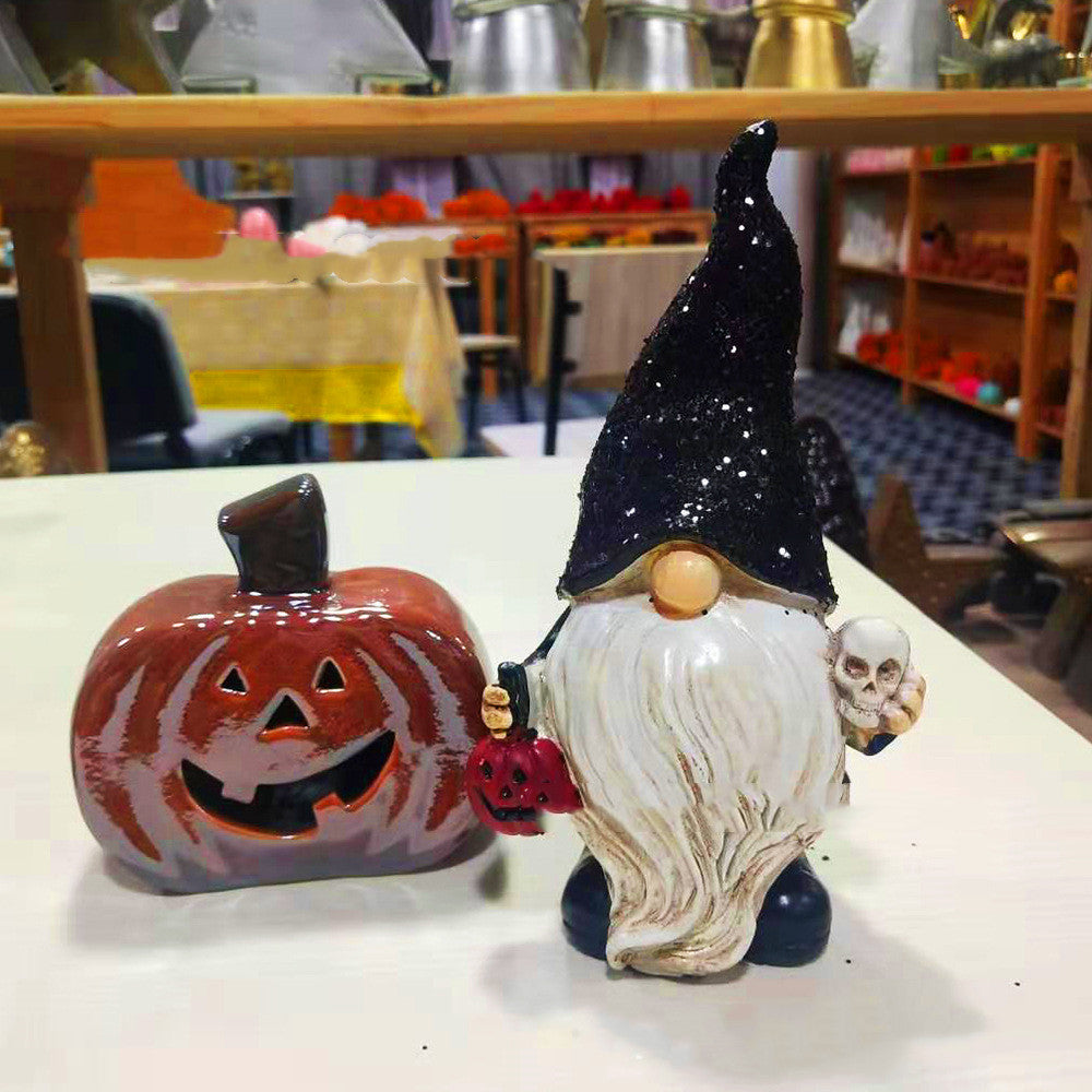 Christmas Broom Pumpkin Faceless Doll Ornaments