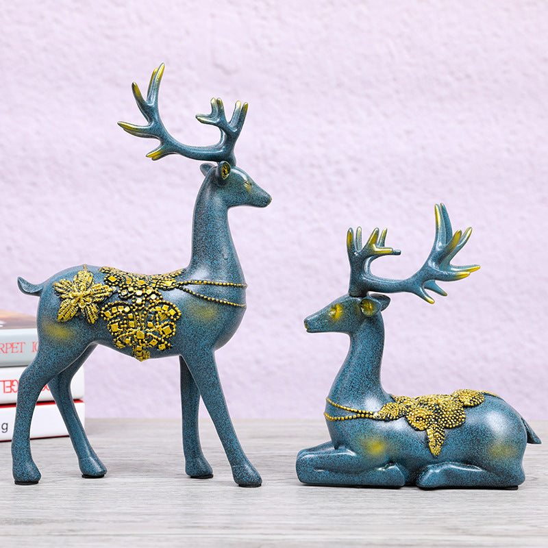 Decorative living room deer