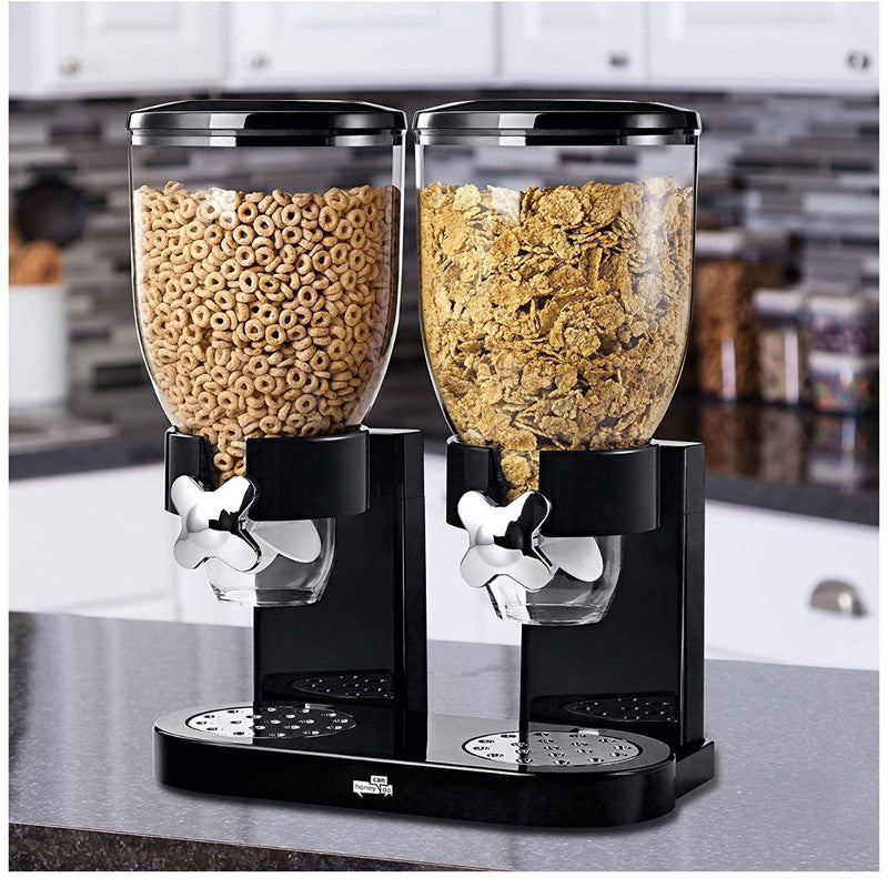 Double Head Cereal Machine Barrel Food Can