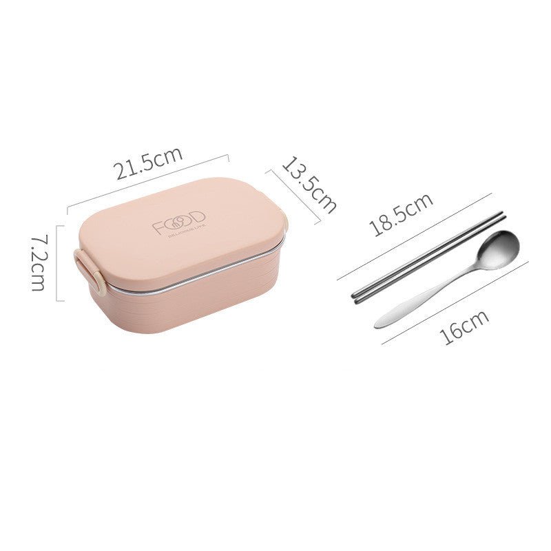 304 stainless steel lunch box bento - Axooms