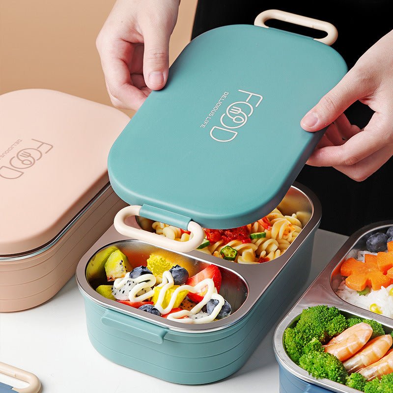 304 stainless steel lunch box bento - Axooms