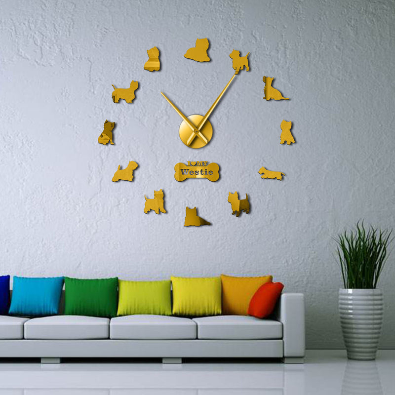 Creative DIY home decoration wall clock