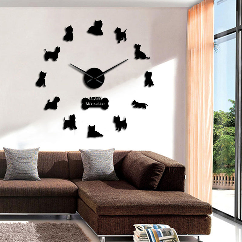 Creative DIY home decoration wall clock