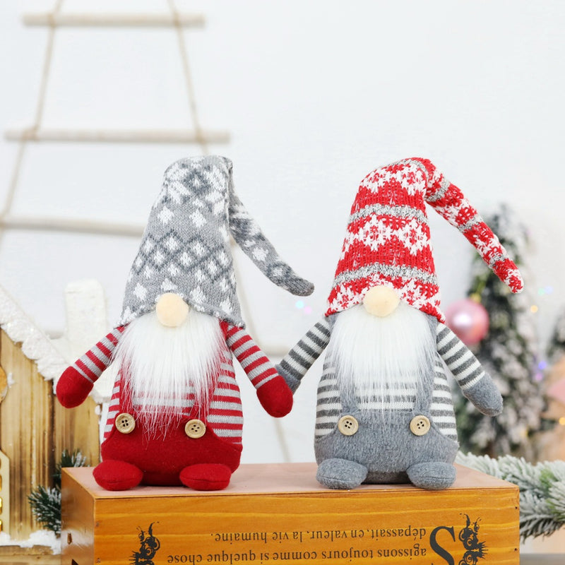 Faceless Old Man Doll Christmas Ornaments