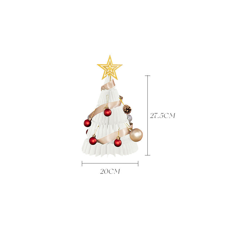 Origami Christmas Tree Decoration Creative Ornaments