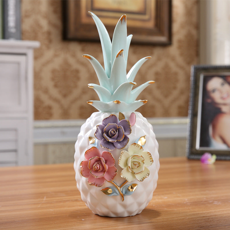 Ceramic pineapple ornament
