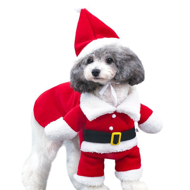 Pet Christmas Decoration Costume Pet Standing Costume