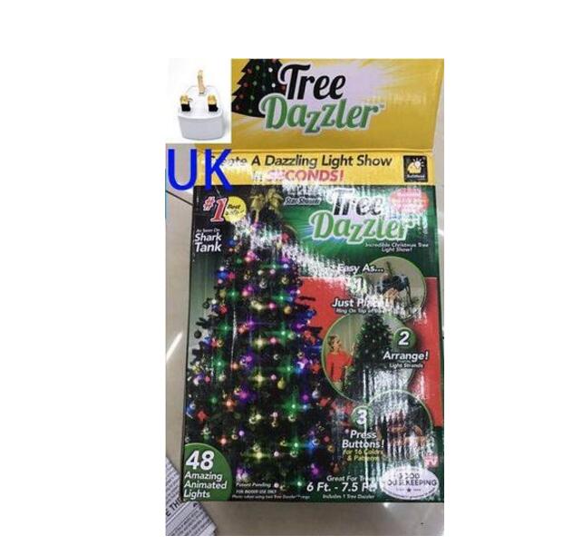 64 Light Dazzler Shower Tree Light Show Of Christmas Tree - Axooms