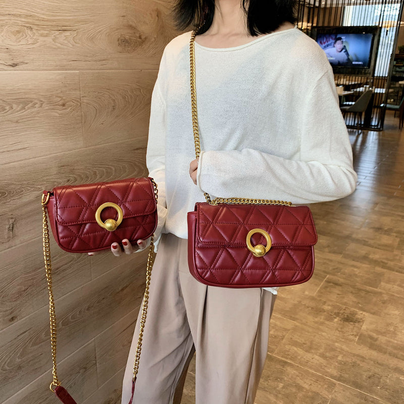 Chain shoulder bag fashion shoulder