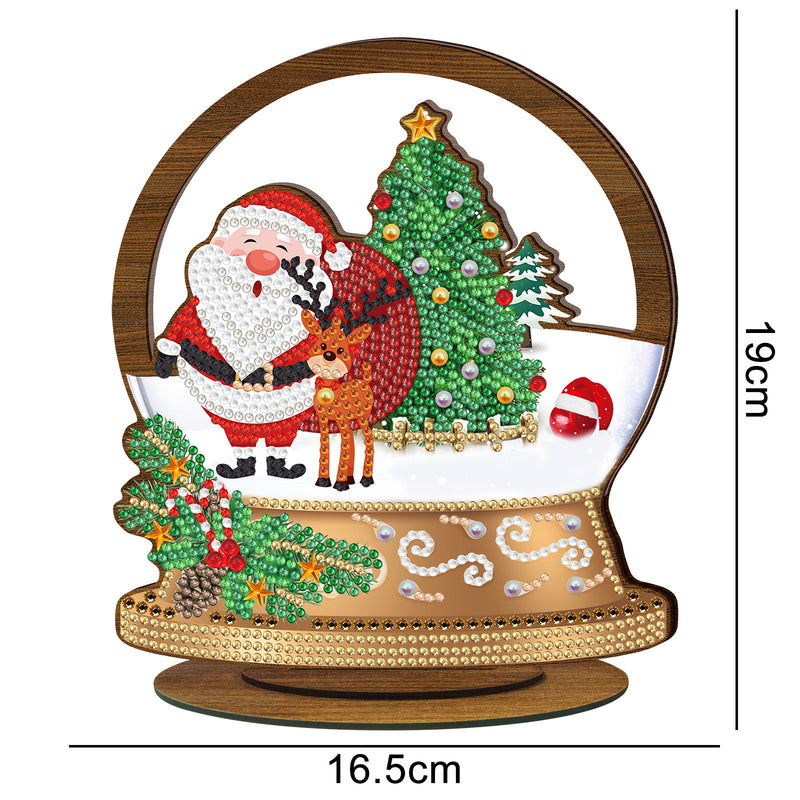 Cartoon DIY Creative Christmas Diamond Painting Ornaments