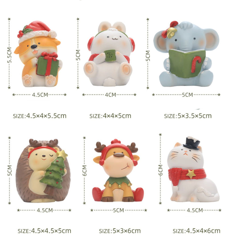 American Creativity Of Christmas Small Animal Ornaments