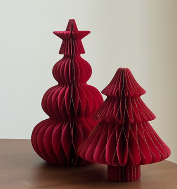 Origami Christmas Tree Home Decoration Ornaments