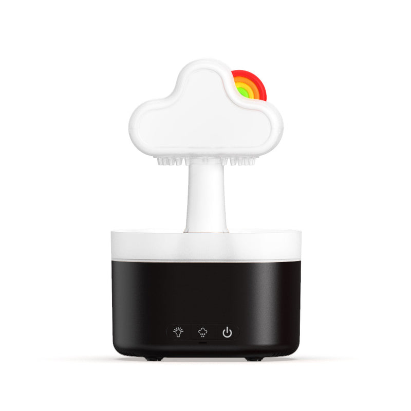 Rainbow Cloud Rain Humidifier Colorful Atmosphere Night Atomization