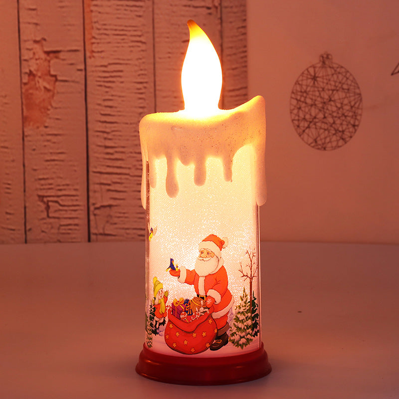 New Christmas Decorative Candle Light LED Simulation Flame Candle