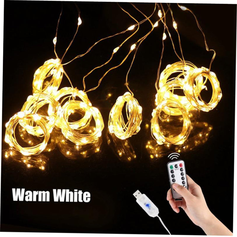 LED Curtain String Light Christmas Decorations For Home Garl