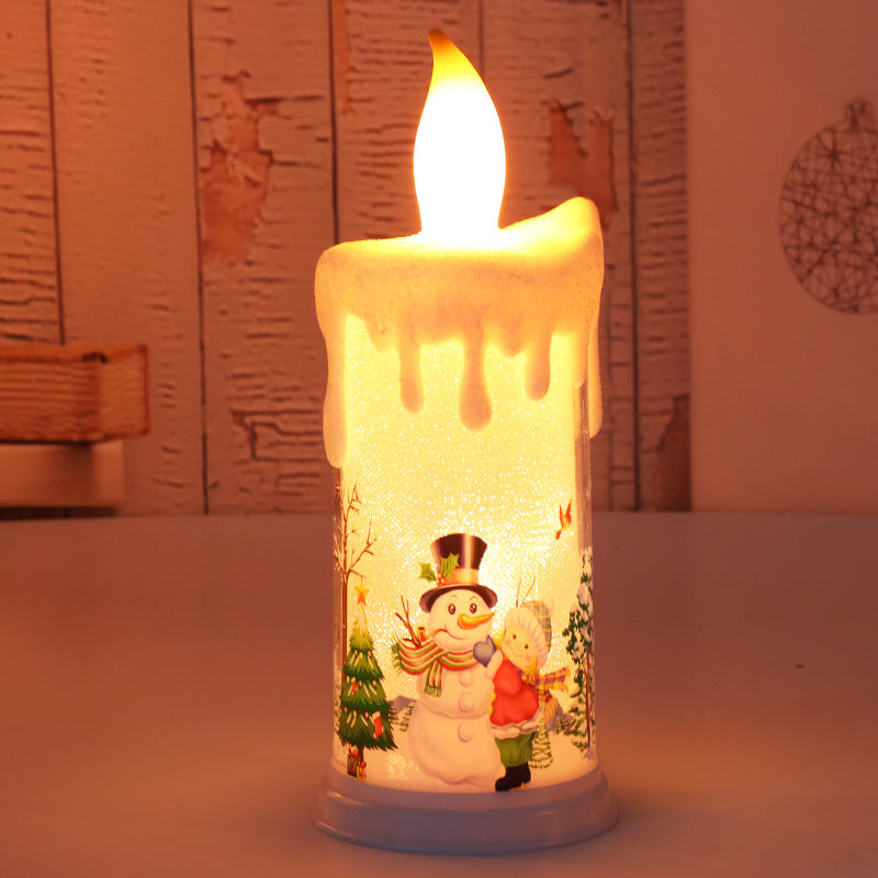 New Christmas Decorative Candle Light LED Simulation Flame Candle