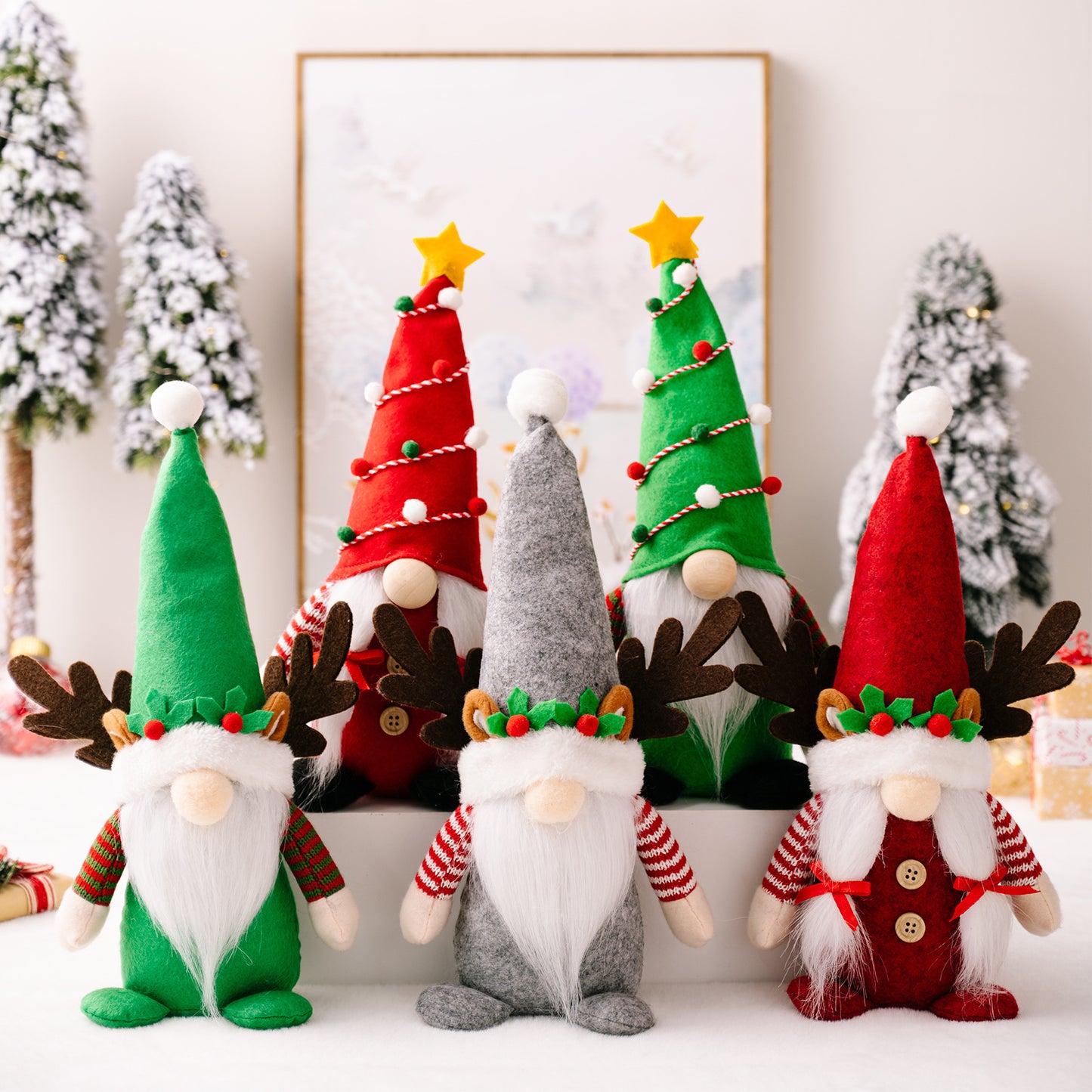 Christmas Doll Decoration Supplies Doll Ornaments