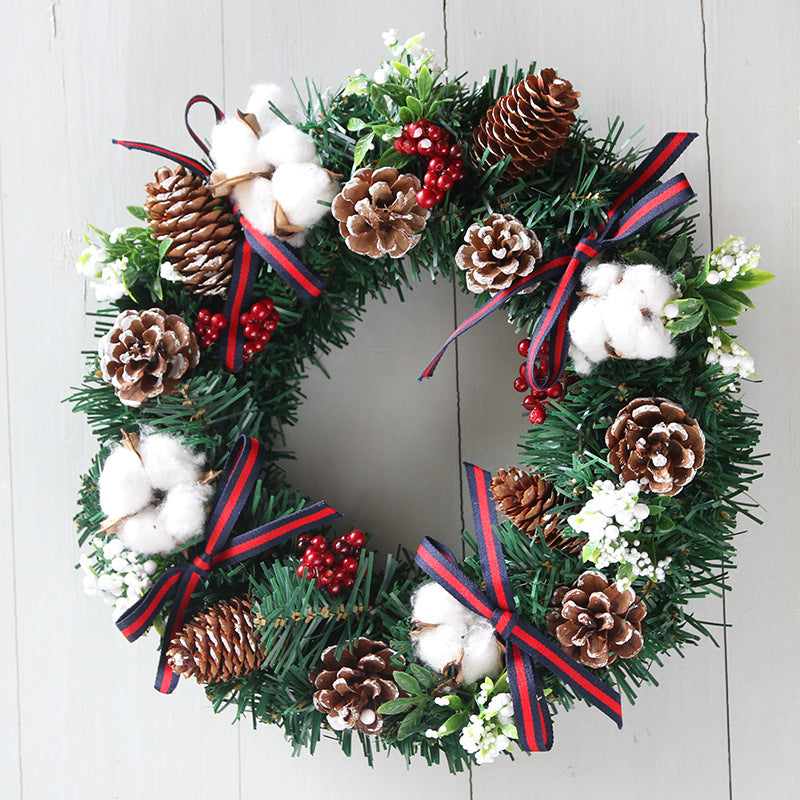 30cm 40cm Christmas Wreath Ornaments Christmas Wreath