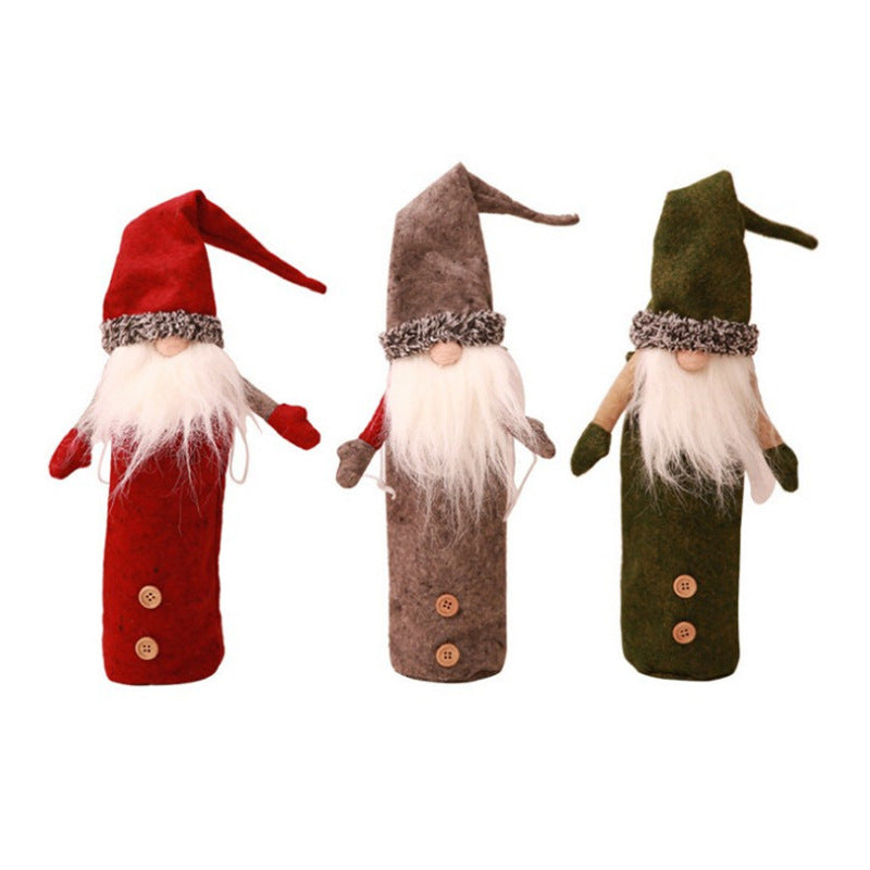 Christmas decoration articles no face doll