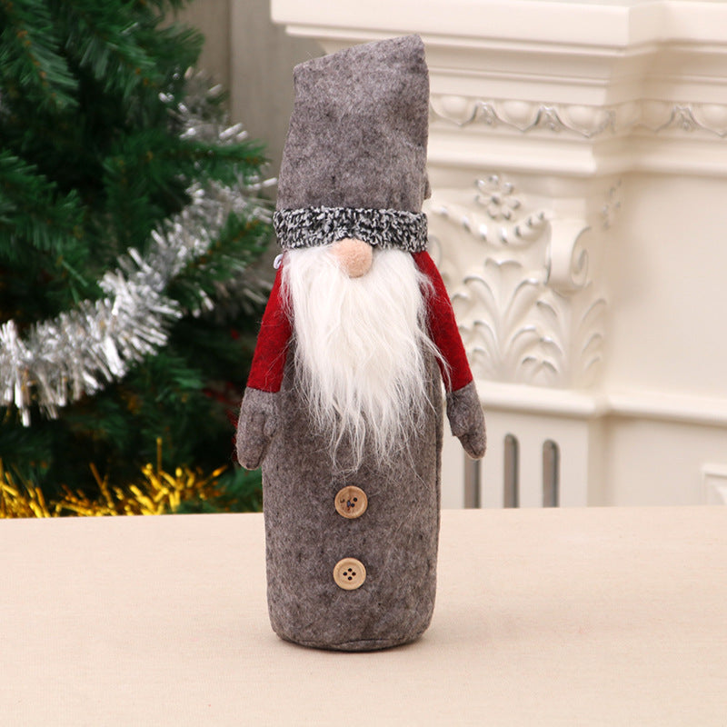 Christmas decoration articles no face doll