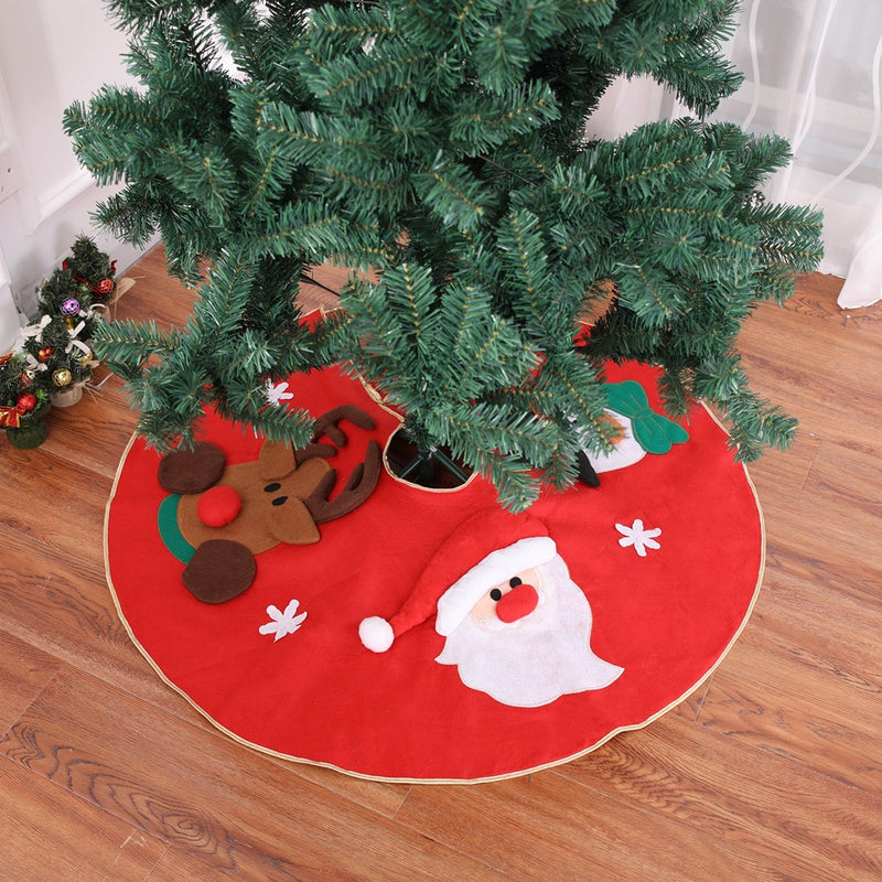 Christmas Tree Skirt High Grade Hotel Christmas Decoration Tree Skirt Layout