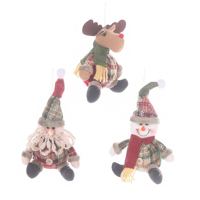 Christmas Elk Santa Claus Snowman Christmas Decorations