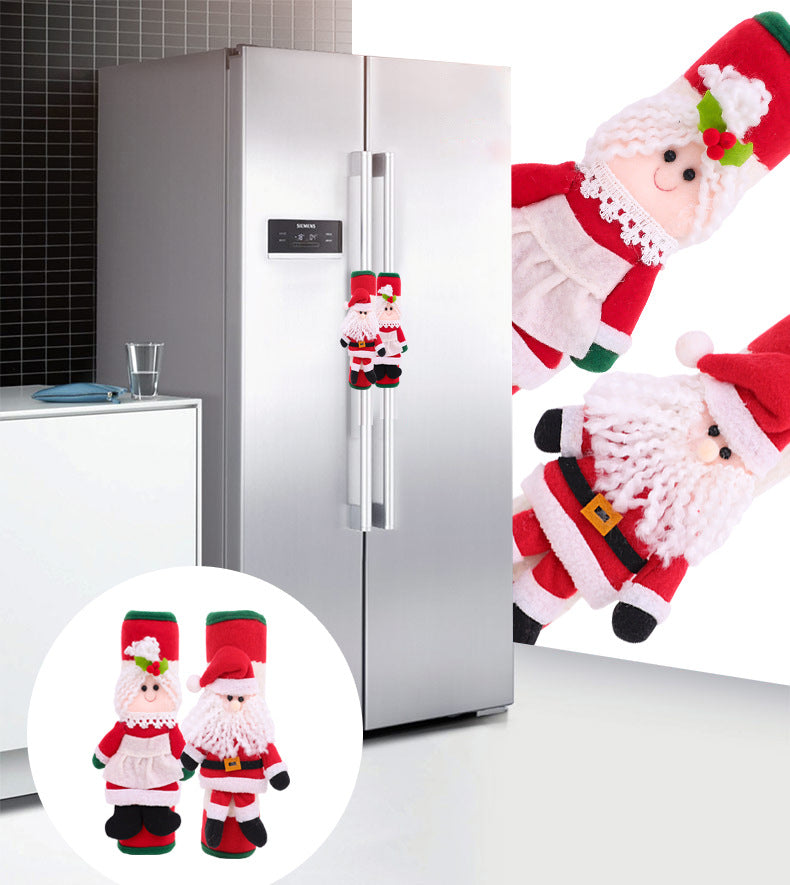 New Christmas decoration refrigerator glove