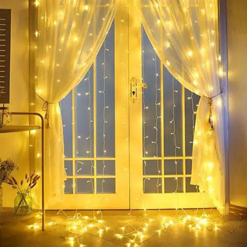 LED Curtain Lights String Icicle Lights Christmas Decoration Lights Holiday Lights
