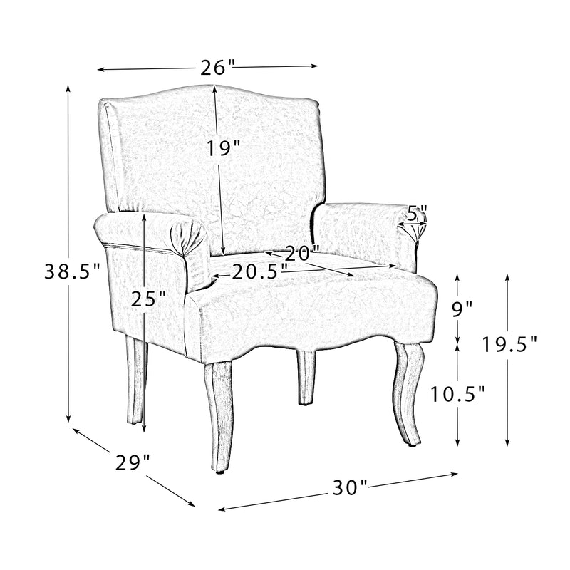 Auguste Armchair-FLORAL