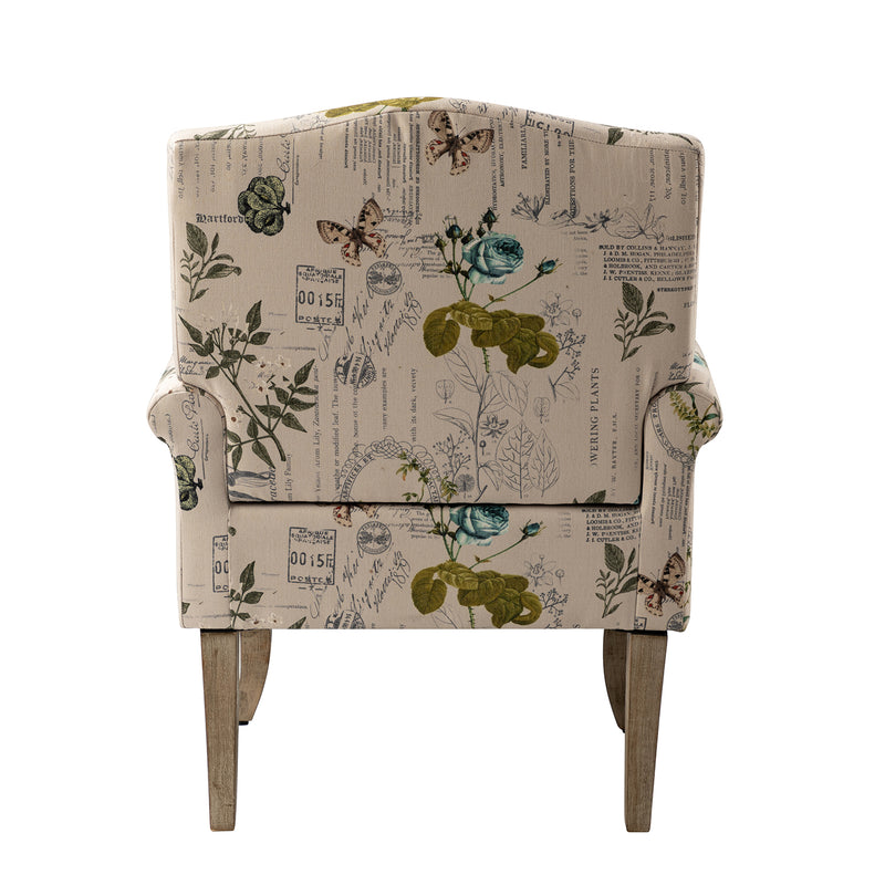 Auguste Armchair-FLORAL