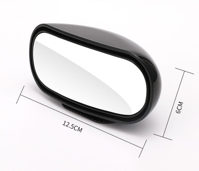 Universal Car Mirror 360° Adjustable Wide Angle Side Rear Mirrors blind spot Snap way for Parking Auxiliary Rear View Mirror