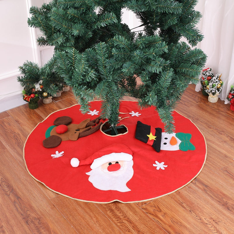 Christmas Tree Skirt High Grade Hotel Christmas Decoration Tree Skirt Layout