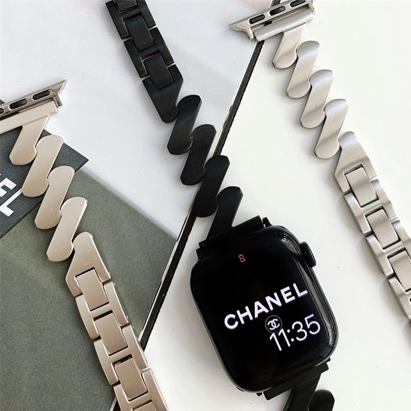 Suitable For Apple Watch8-1 Apple Watch Strap Z-shaped Mobius Watch Strap In Stock